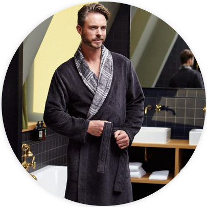 straffen rietje Onderzoek het Luxe heren badjas gezocht? Trendy badjassen voor de moderne man!